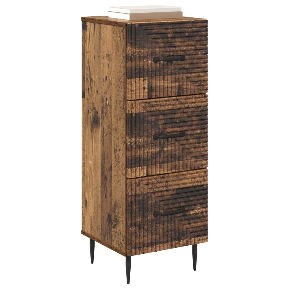 Schubladenschrank Altholz 89,5 cm