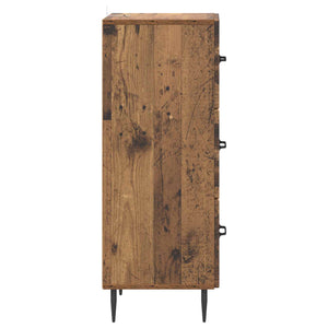 Schubladenschrank Altholz 89,5 cm