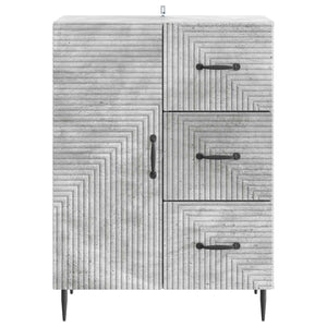 Betongraues Sideboard, 66 cm