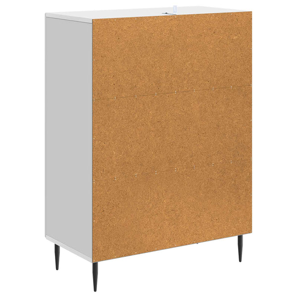 Sideboard Hochglanz Weiß 66 cm