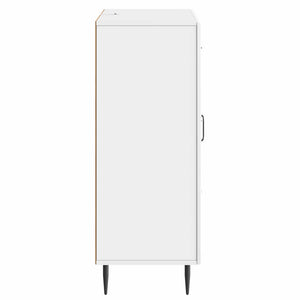 Sideboard Hochglanz Weiß 66 cm