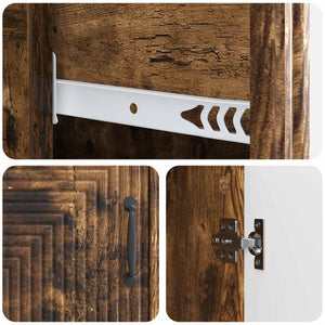 Sideboard Geräucherte Eiche 66 cm