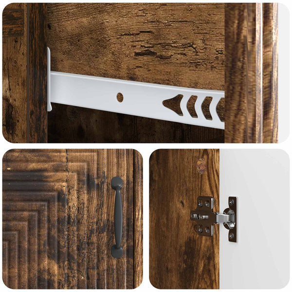 Sideboard Geräucherte Eiche 66 cm