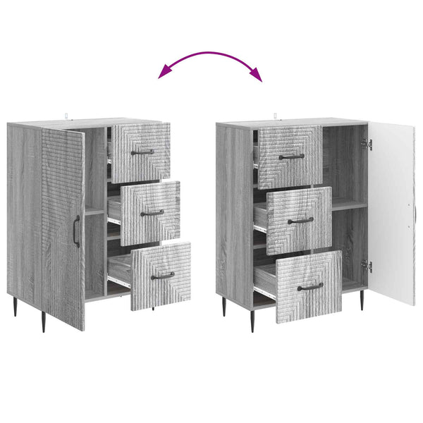Sideboard Graues Sonoma 66 cm