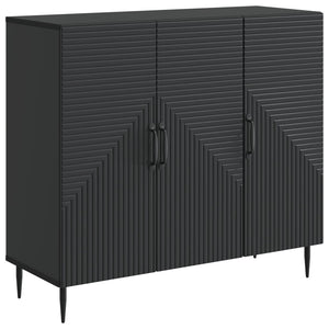 Schwarzes Sideboard 89 cm