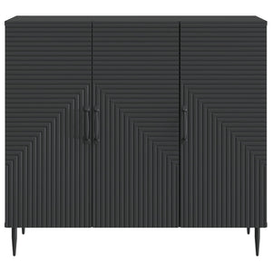 Schwarzes Sideboard 89 cm
