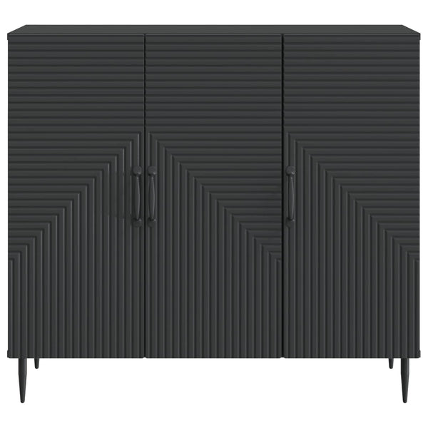 Schwarzes Sideboard 89 cm