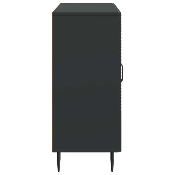 Schwarzes Sideboard 89 cm