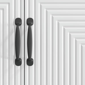 Sideboard Hochglanz Weiß 89x34,5x80cm