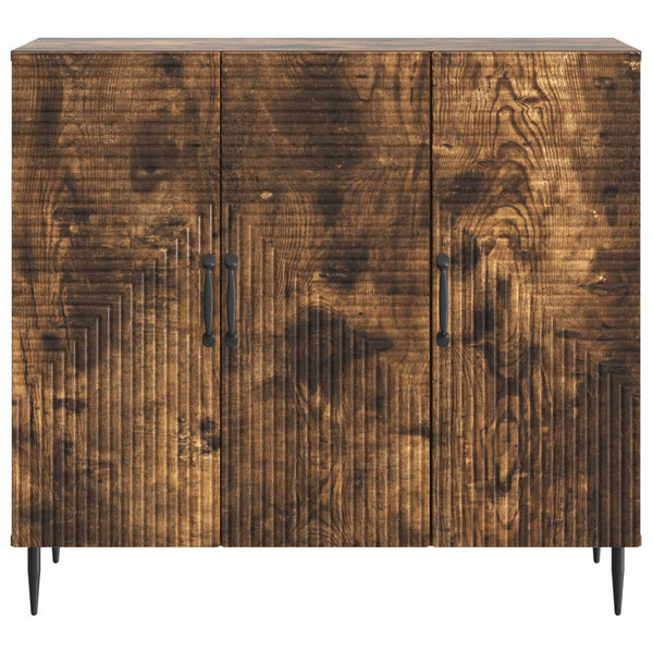 Sideboard Geräucherte Eiche 89x34,5x80cm