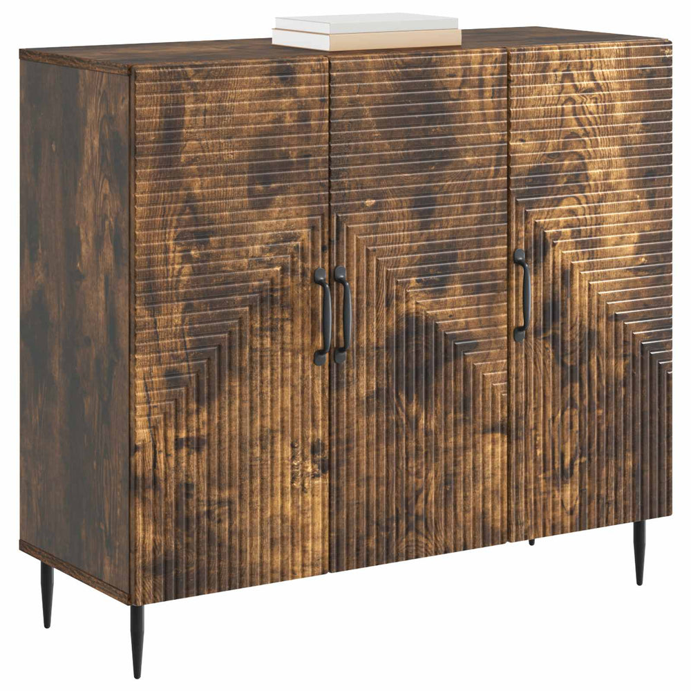 Sideboard Geräucherte Eiche 89x34,5x80cm