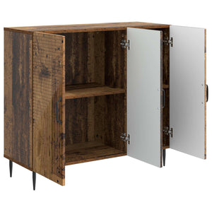 vidaXL Bahut en bois recyclé 89 x 34,5 x 80 cm Bois d'ingénierie