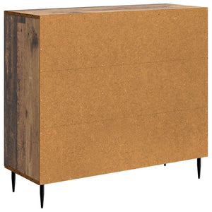 vidaXL Bahut en bois recyclé 89 x 34,5 x 80 cm Bois d'ingénierie