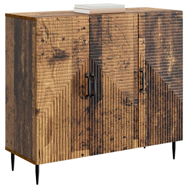 vidaXL Bahut en bois recyclé 89 x 34,5 x 80 cm Bois d'ingénierie