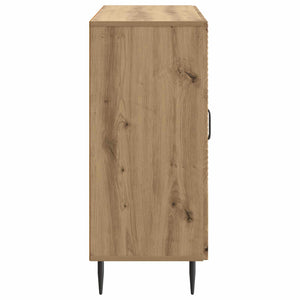 vidaXL Buffet chêne artisanal 89 x 34,5 x 80 cm bois d'ingénierie
