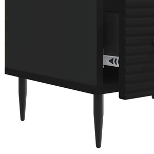 Schwarzer TV-Schrank 147 cm