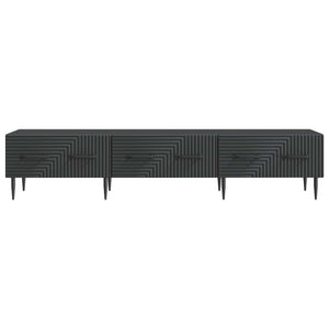 Schwarzer TV-Schrank 147 cm