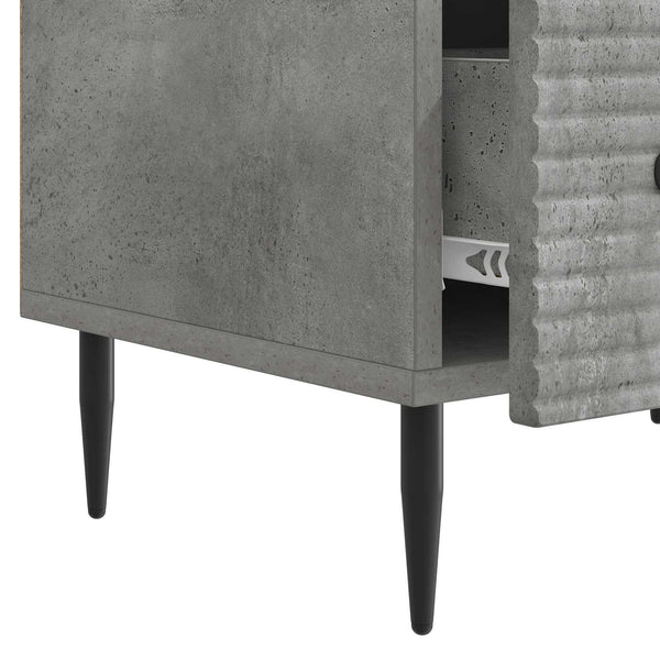 TV-Schrank Betongrau 147 cm