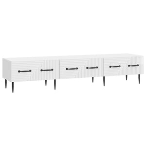 TV-Schrank Hochglanz Weiß 147 cm