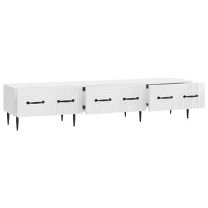 TV-Schrank Hochglanz Weiß 147 cm
