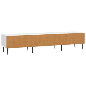 TV-Schrank Hochglanz Weiß 147 cm