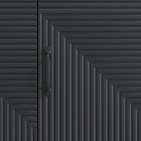 Schwarzer TV-Schrank 99 cm