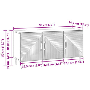 TV-Schrank Sonoma-Eiche 99 cm