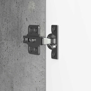 Betongrauer TV-Schrank, 99 cm