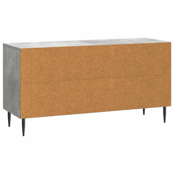 Betongrauer TV-Schrank, 99 cm