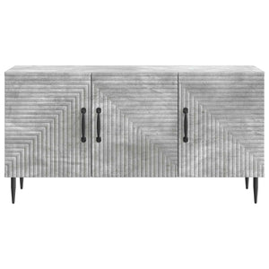 Betongrauer TV-Schrank, 99 cm
