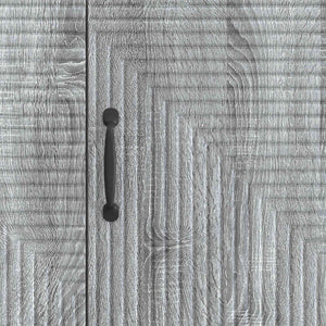 Grauer TV-Schrank Sonoma, 99 cm