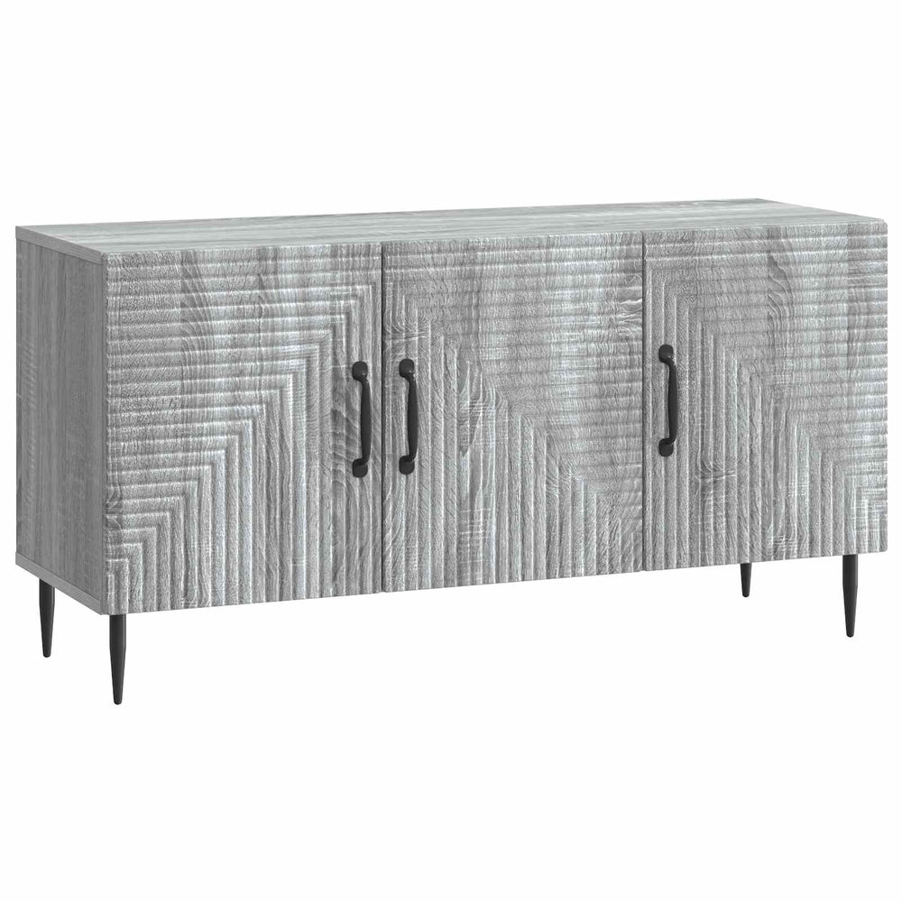 Grauer TV-Schrank Sonoma, 99 cm