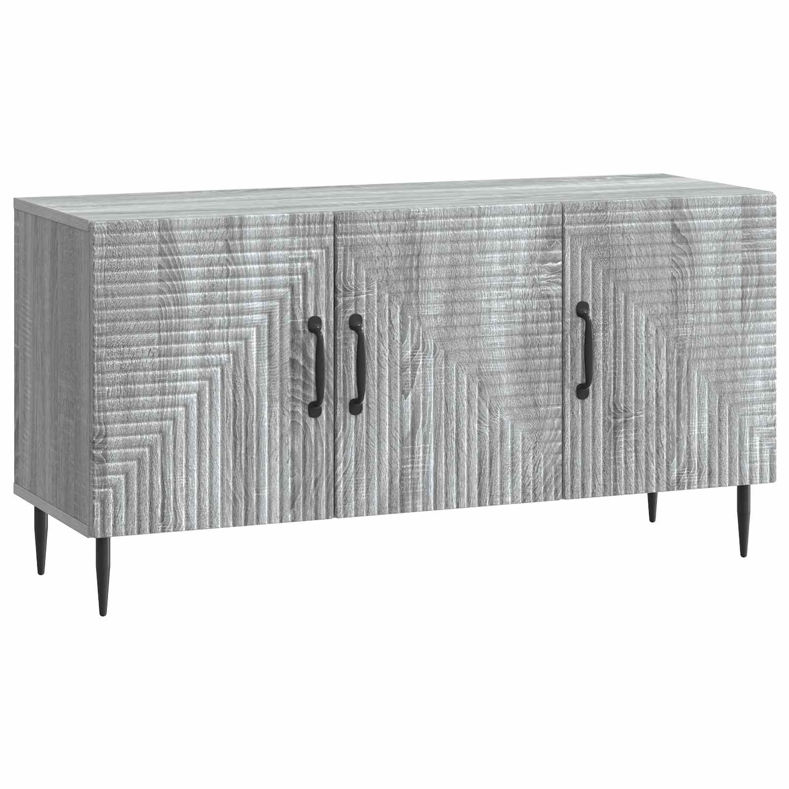 Grauer TV-Schrank Sonoma, 99 cm