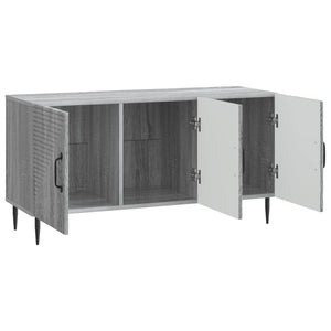 Grauer TV-Schrank Sonoma, 99 cm