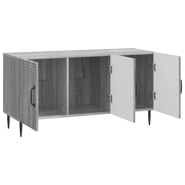 Grauer TV-Schrank Sonoma, 99 cm