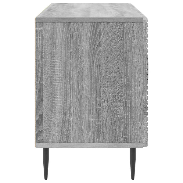 Grauer TV-Schrank Sonoma, 99 cm