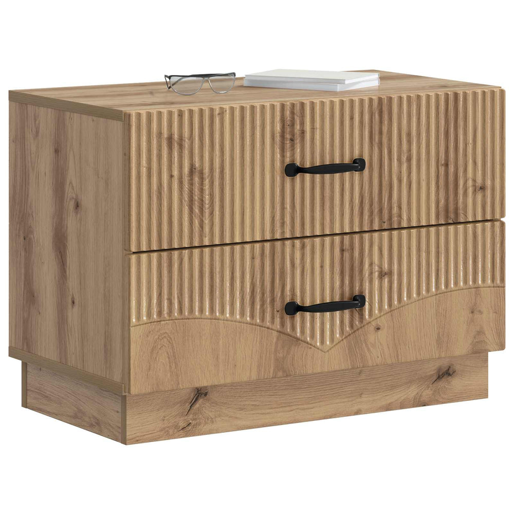 Nachttisch Artisan Eiche Holzwerkstoff