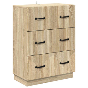 Schubladenschrank Sonoma Eiche 66x34,5x87 cm