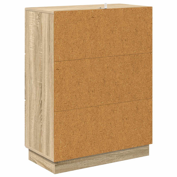 Schubladenschrank Sonoma Eiche 66x34,5x87 cm