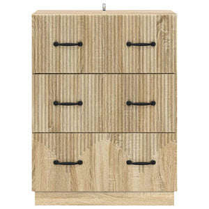 Schubladenschrank Sonoma Eiche 66x34,5x87 cm
