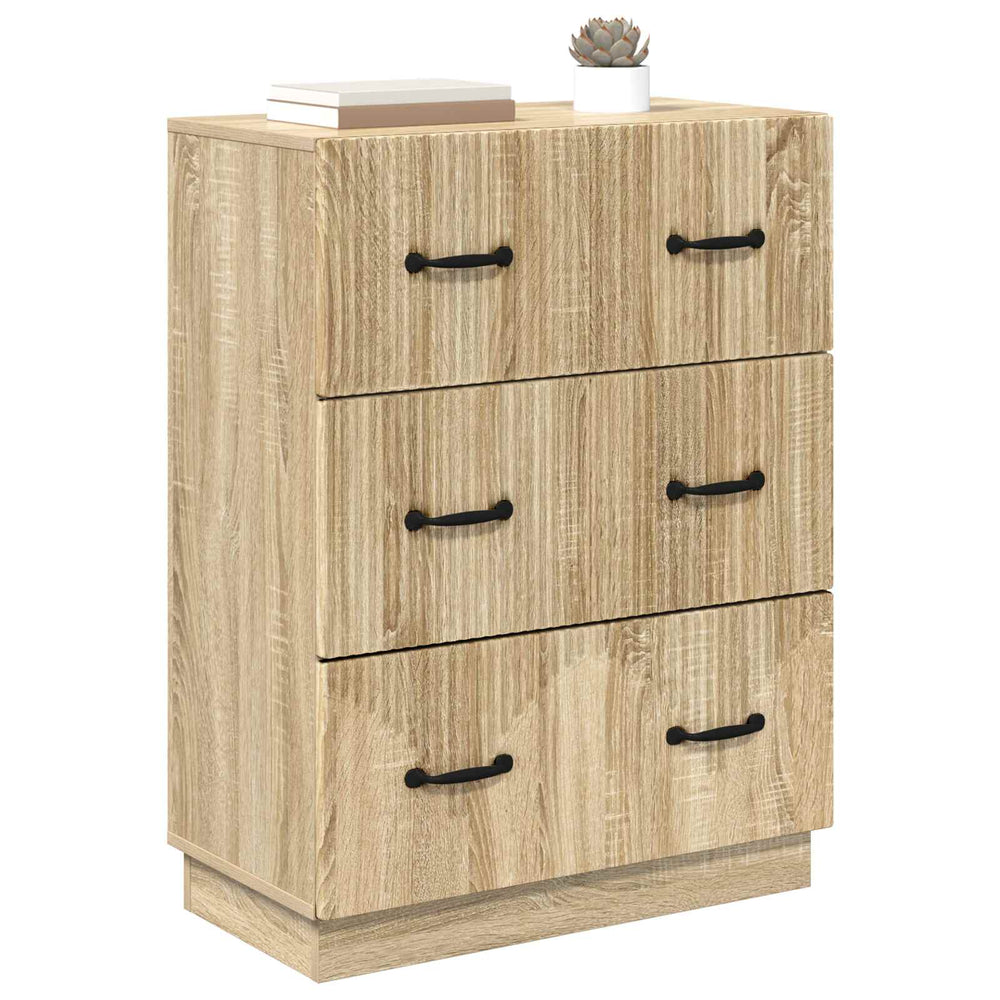 Schubladenschrank Sonoma Eiche 66x34,5x87 cm