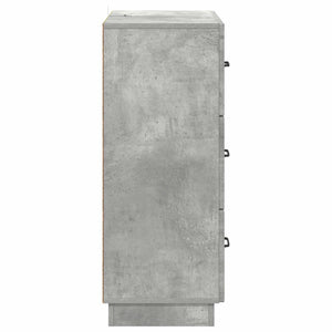 Betongrauer Schubladenschrank 66x34,5x87cm