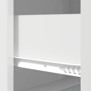 Hochglanz Schubladenschrank Weiß