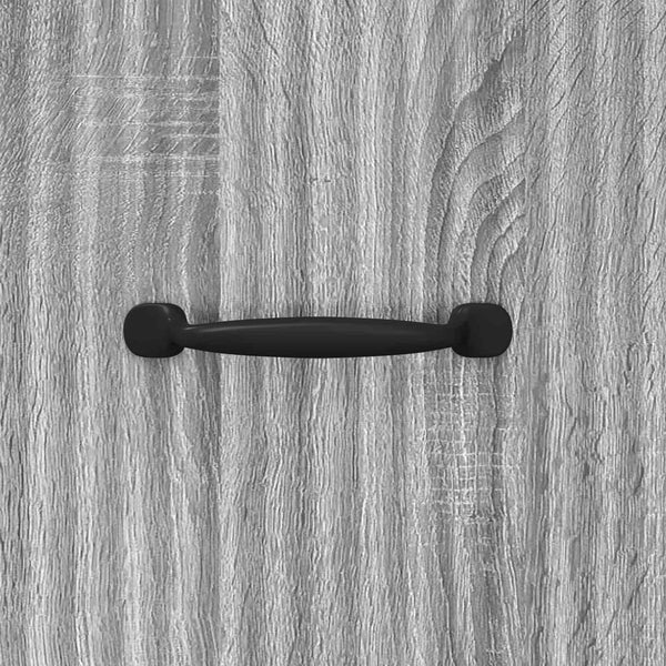 Grauer Schubladenschrank Sonoma, 66 cm