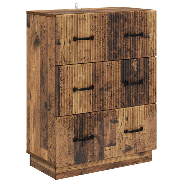 Altholz Schubladenschrank, 66 cm