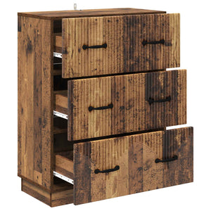 Altholz Schubladenschrank, 66 cm