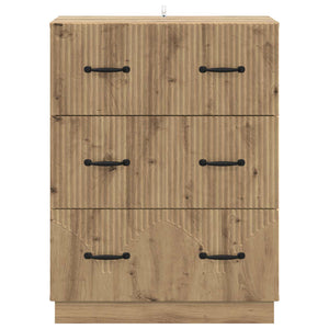 Schubladenschrank Artisan Eiche 66x34,5x87 cm