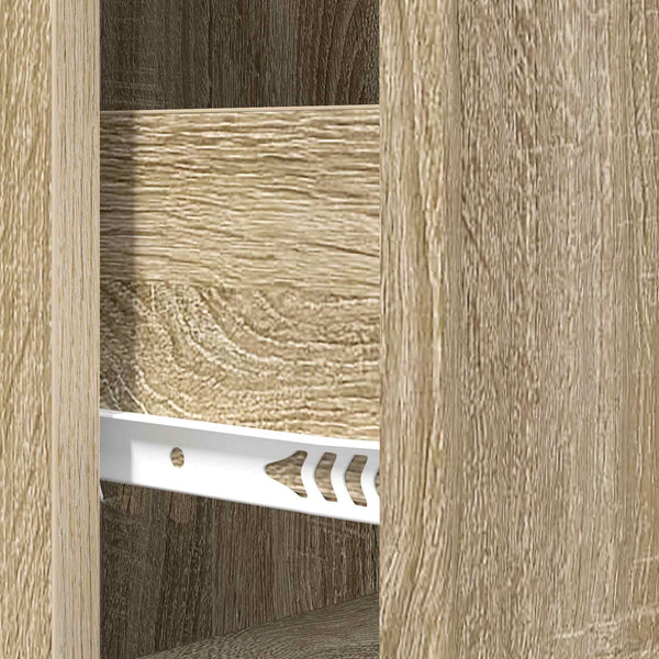 Schubladenschrank Sonoma Eiche, 87 cm hoch
