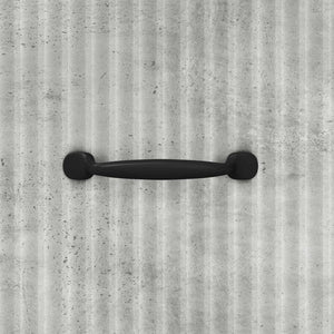 Betongrauer Schubladenschrank, 87 cm hoch