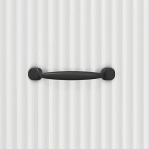 Hochglanz Schubladenschrank Weiß 87 cm